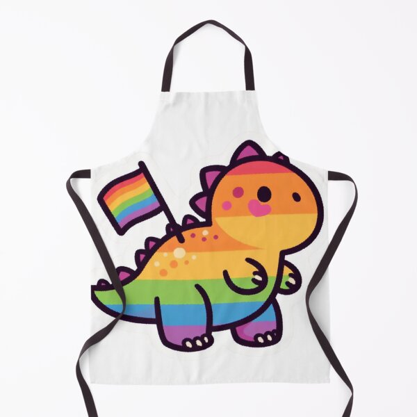 Item preview, Rainbow dinosaur designed and sold by tipitoes.