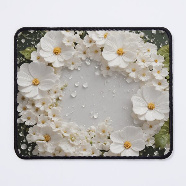 Item preview, White Flower Charm designed and sold by Sadia Jannat.