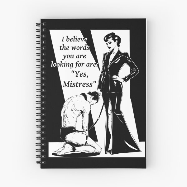 Item preview, Yes, Mistress Femdom BDSM Quote designed and sold by Kink Collective.