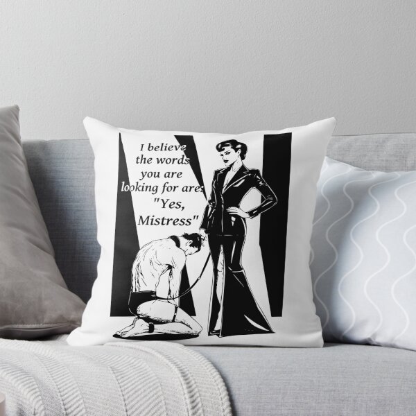 Item preview, Yes, Mistress Femdom BDSM Quote designed and sold by Kink Collective.