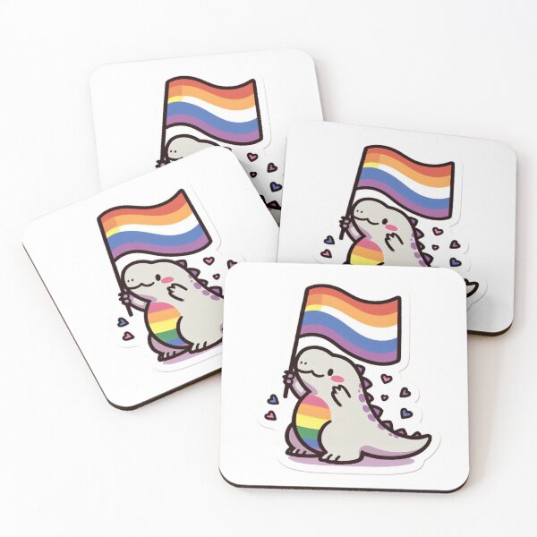 Item preview, Lgbt dinosaur designed and sold by tipitoes.