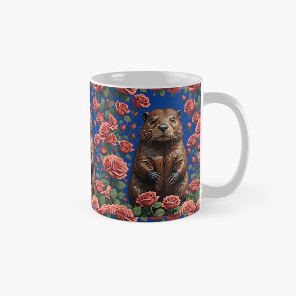 Item preview, A Beaver Surrounded By New York Roses 1 designed and sold by taiche.