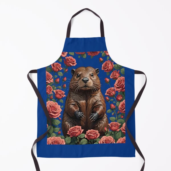 Item preview, A Beaver Surrounded By New York Roses 1 designed and sold by taiche.