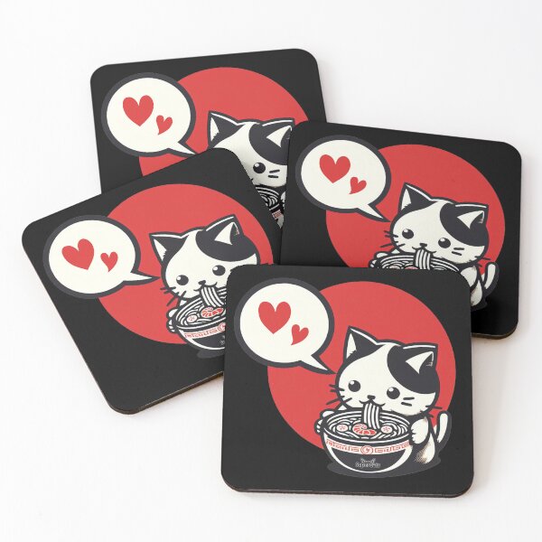 Item preview, Ramen lover cat designed and sold by Superponey.