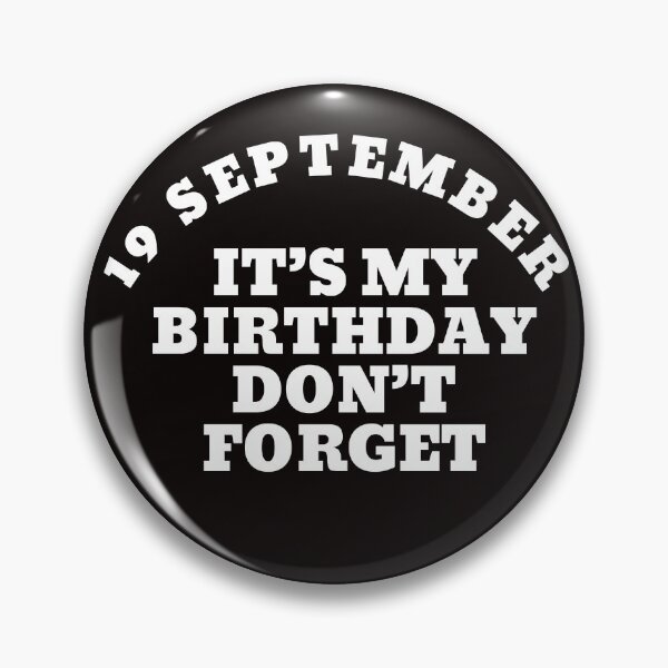 Item preview,  Born 19th of  September designed and sold by Minimalismat.