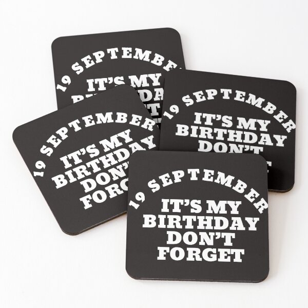 Item preview,  Born 19th of  September designed and sold by Minimalismat.