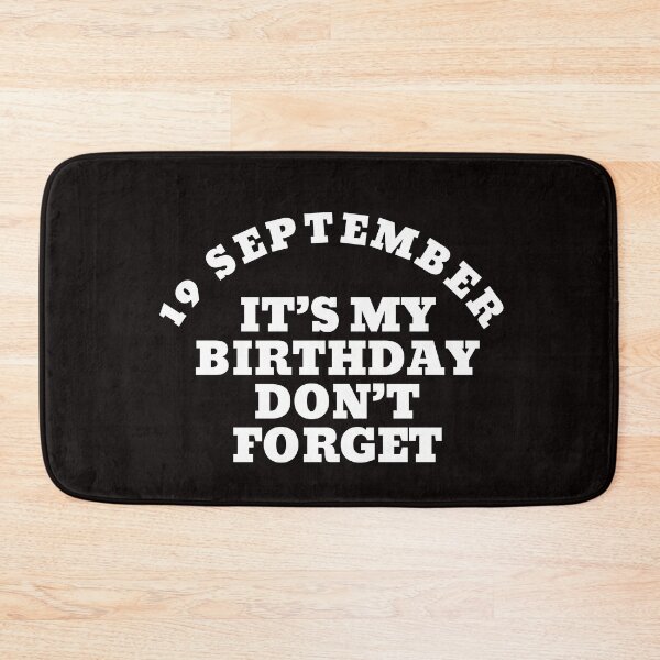 Item preview,  Born 19th of  September designed and sold by Minimalismat.