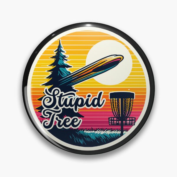 Item preview, Funny Disc Golf Stupid Tree Frisbee Golfer designed and sold by TKsTees.