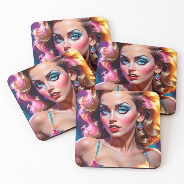 Item preview, Cute Vegas Burlesque Dancer Showgirl designed and sold by TheArtOfPat.