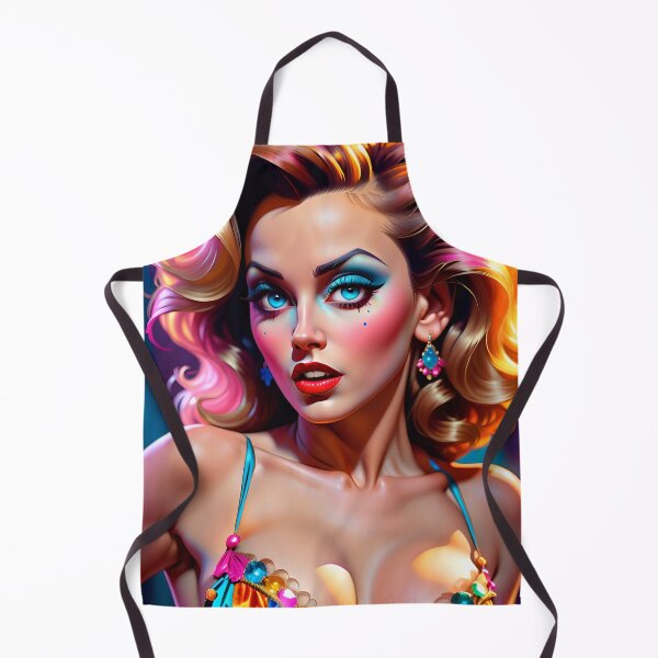 Item preview, Cute Vegas Burlesque Dancer Showgirl designed and sold by TheArtOfPat.