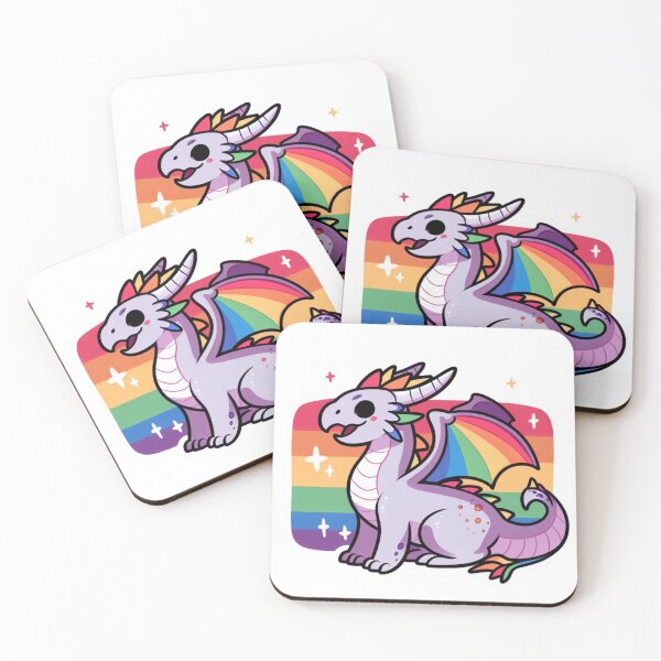 Item preview, LGBT dragon designed and sold by tipitoes.