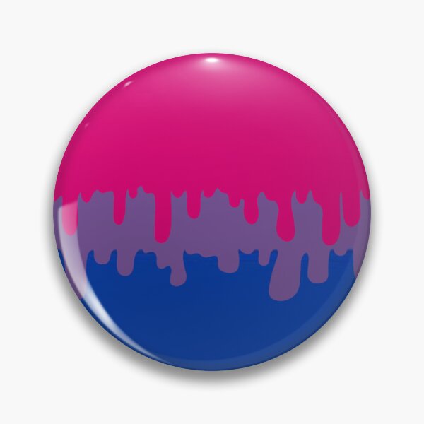 Item preview, Melting Bisexual Flag designed and sold by A4R0NN.