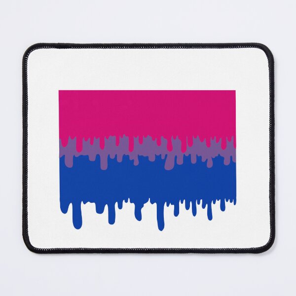 Item preview, Melting Bisexual Flag designed and sold by A4R0NN.