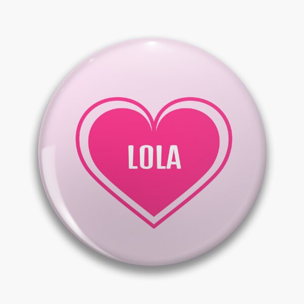 Item preview, Lola Girl Name Pink designed and sold by Monika Howarth.