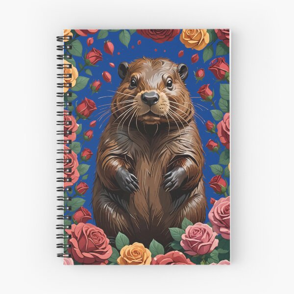 Item preview, A Beaver Surrounded By New York Roses 2 designed and sold by taiche.
