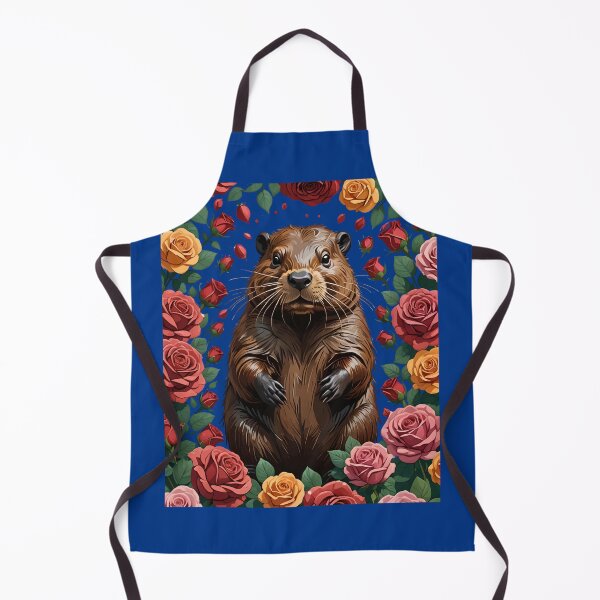 Item preview, A Beaver Surrounded By New York Roses 2 designed and sold by taiche.