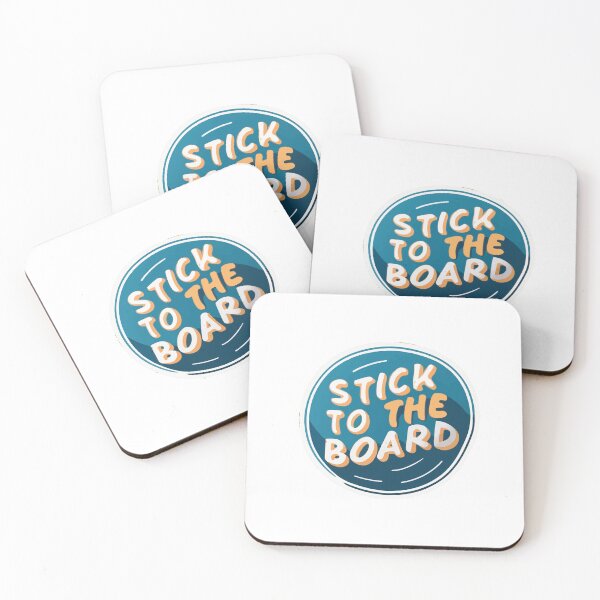 Item preview, Minimalist Surf Wax Bar & 'Stick to the Board' Quote designed and sold by NiftyWrx.