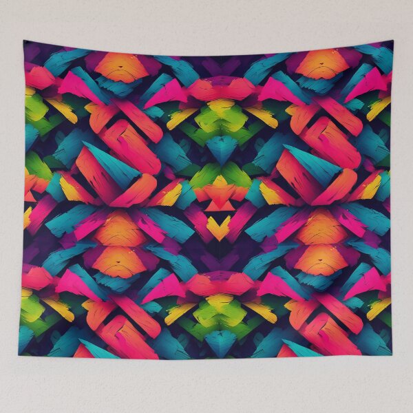Item preview, Neon Bright Pattern designed and sold by Pokemondundee.