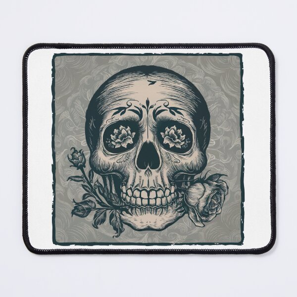 Item preview, Rose Skull designed and sold by Angry Swan Designs.