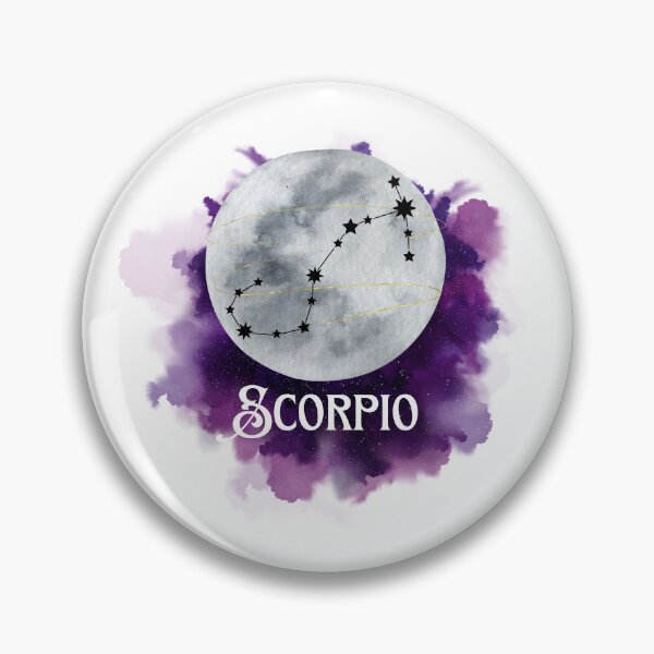 Item preview, Scorpio Star Sign Astrology Full Moon designed and sold by WildWoodlandWitch.