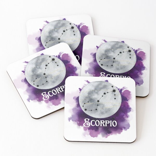 Item preview, Scorpio Star Sign Astrology Full Moon designed and sold by WildWoodlandWitch.