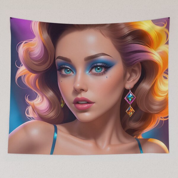 Item preview, Cute Vegas Burlesque Dancer Showgirl designed and sold by TheArtOfPat.