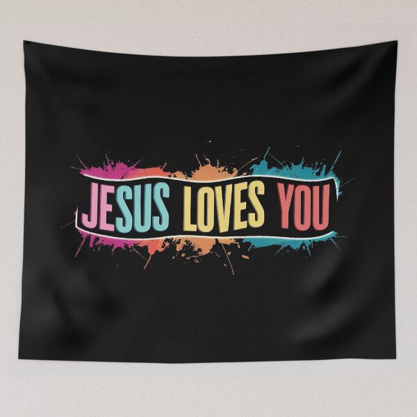 Item preview, Jesus loves you designed and sold by EternalRock.