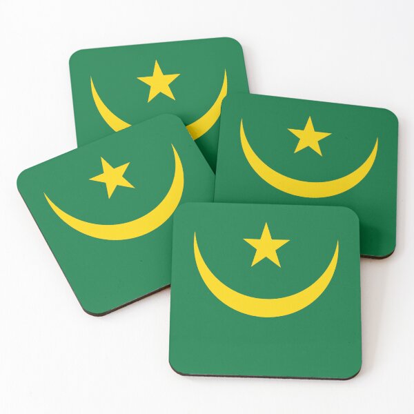 Item preview, National flag of Mauritania in the Northwest Africa designed and sold by Peter Etchells.