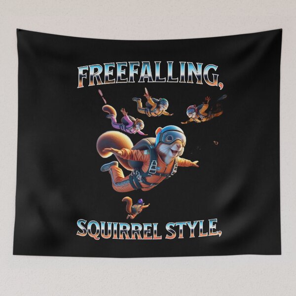 Item preview, Skydiver squirrel designed and sold by JansenGS.
