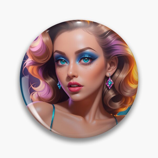 Item preview, Cute Vegas Burlesque Dancer Showgirl designed and sold by TheArtOfPat.