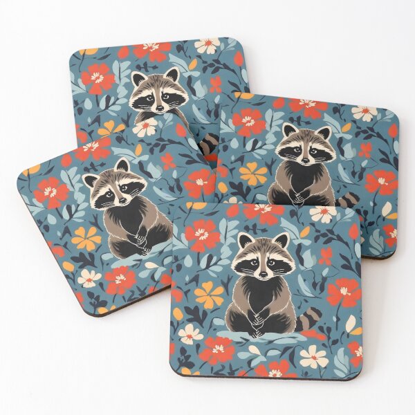 Item preview, Raccoon inspired by Henri Matisse designed and sold by bloomandbark.