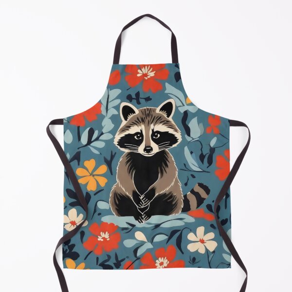 Item preview, Raccoon inspired by Henri Matisse designed and sold by bloomandbark.