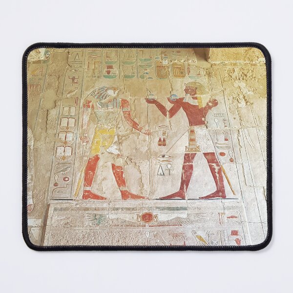 Item preview, Ancient Egyptian wall with Hieroglyphics designed and sold by Anastasia Kaneva.