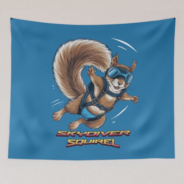 Item preview, Skydiver squirrel - Squirrel designed and sold by JansenGS.