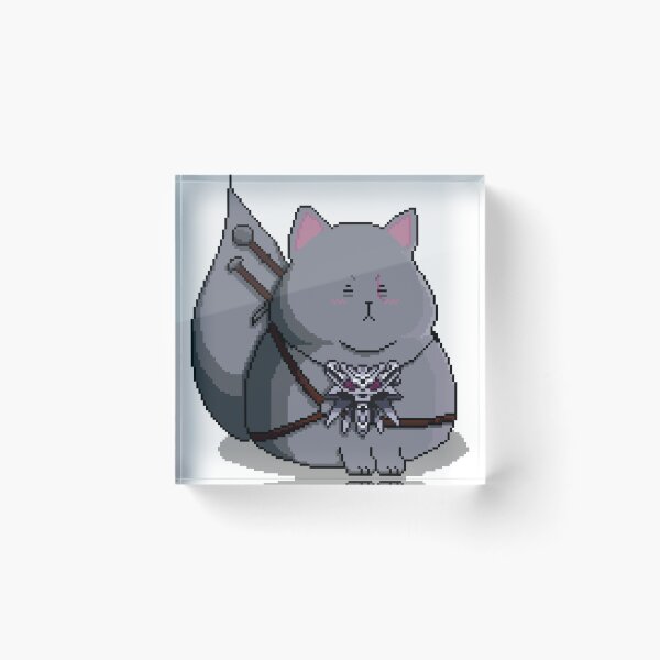 Item preview, Geralt kitty designed and sold by Miawww.