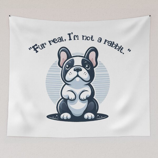 Item preview, Cute French bulldog designed and sold by DogArtGallery.
