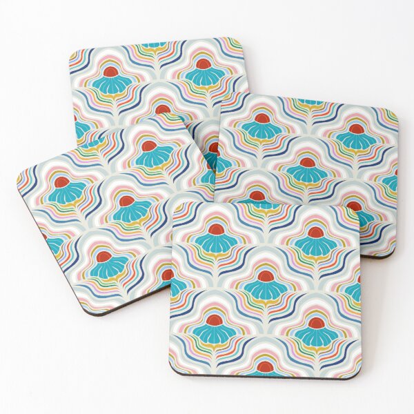 Item preview, 70s Floral Tiles designed and sold by marialindemann.