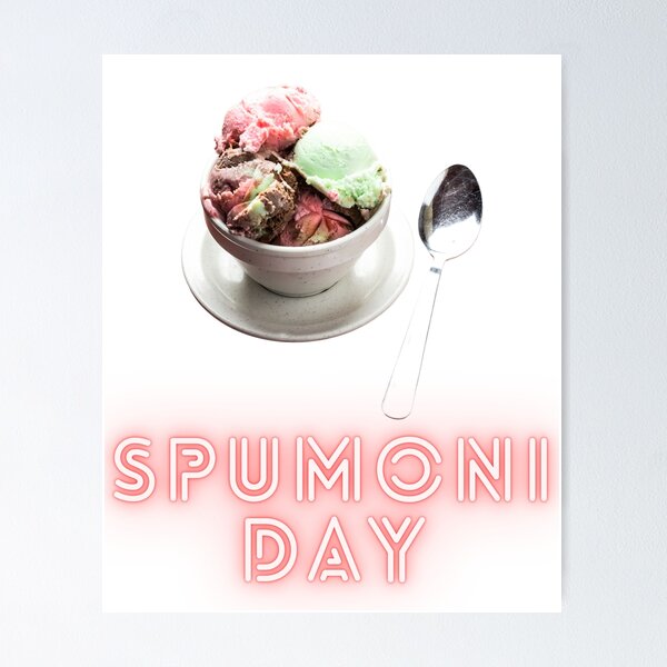 Item preview, National Spumoni Day designed and sold by Simo0455.