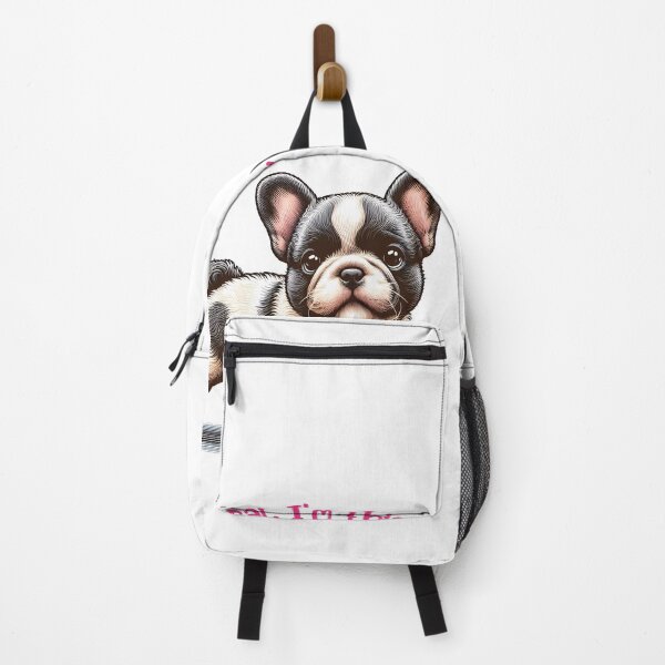 Item preview, Sitting Cute French Bulldog designed and sold by DogArtGallery.
