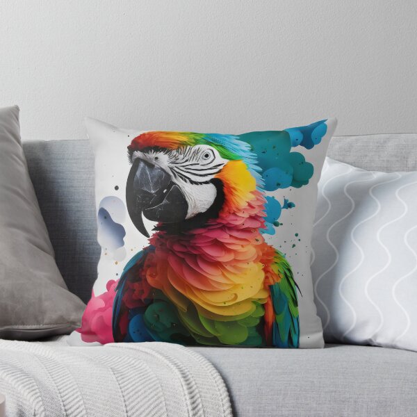 Item preview, Colorful parrot. designed and sold by MyHappyArtShop.