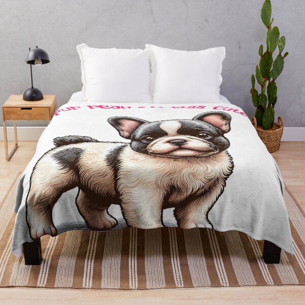 Item preview, Sitting Cute French Bulldog designed and sold by DogArtGallery.