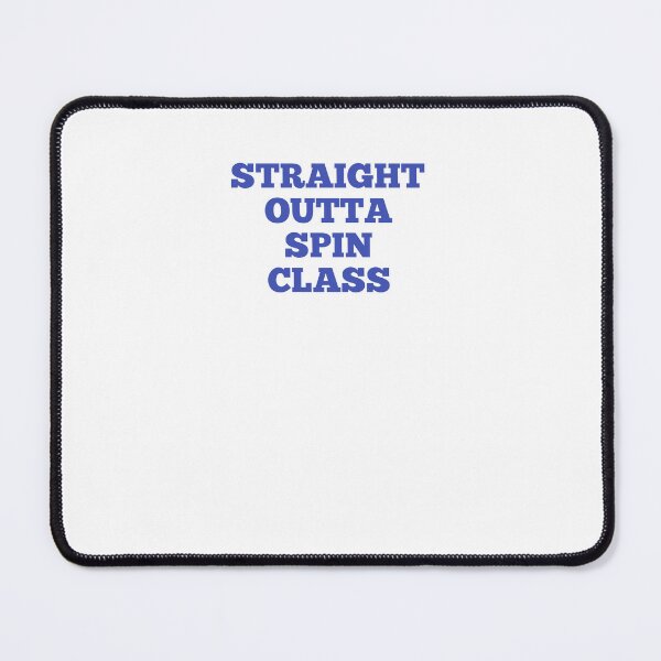 Item preview, Straight outta spin class designed and sold by marianna cotaru.
