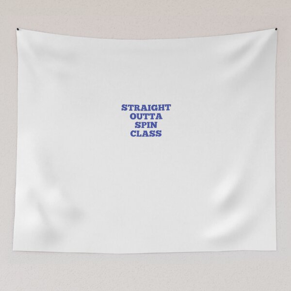 Item preview, Straight outta spin class designed and sold by marianna cotaru.