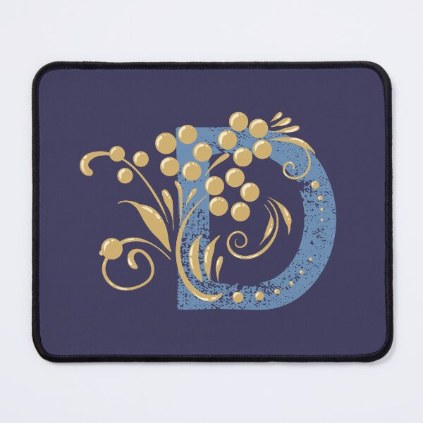 Item preview, D - Vintage Floral Initial Letter designed and sold by Deepness2023.