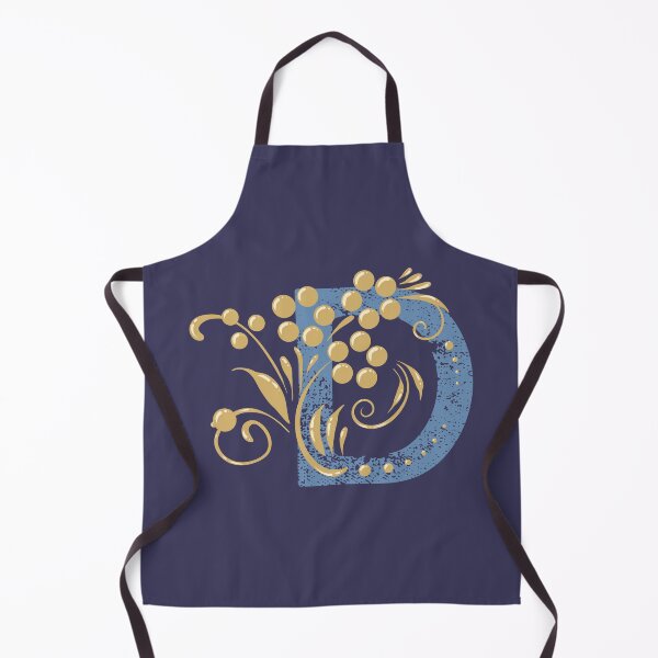 Item preview, D - Vintage Floral Initial Letter designed and sold by Deepness2023.