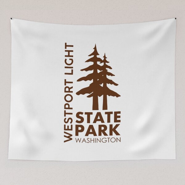Artikelvorschau, Westport Light State Park Washington Pines entworfen und verkauft von bivenart.