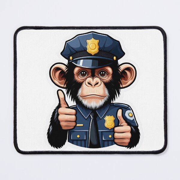 Item preview, Monkey business- officer 2 designed and sold by jessagirl.