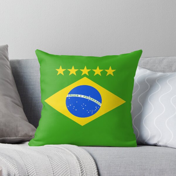Item preview, Brazil 5 times World Champions Football  designed and sold by Greenthumb94.