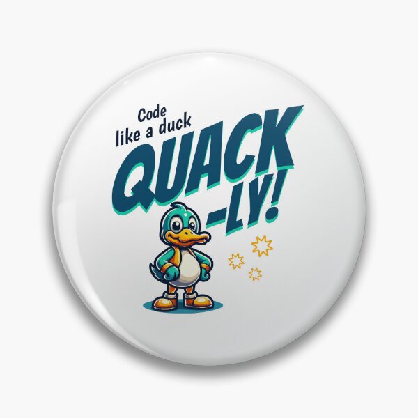 Artikelvorschau, Programmierer-Ente: Coden Sie wie eine Ente, quacksalberei! entworfen und verkauft von musthavewords.