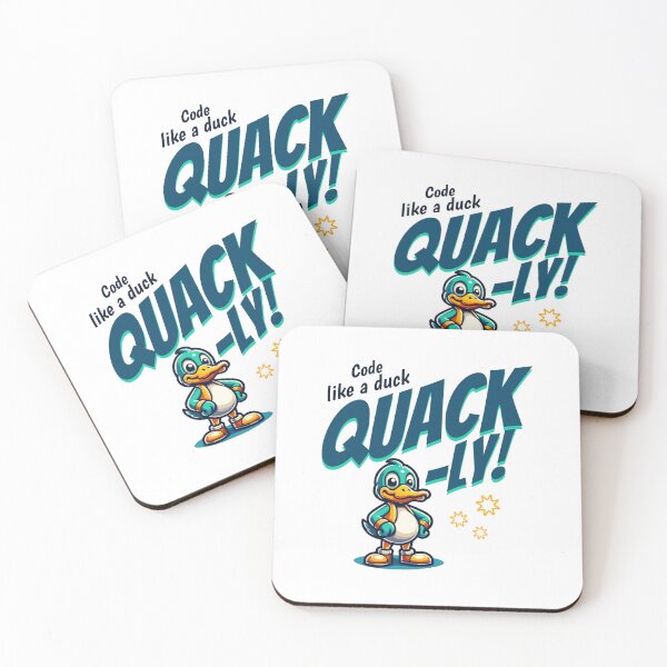 Item preview, Programmer Duck: Code like a duck, Quack-ly! designed and sold by musthavewords.